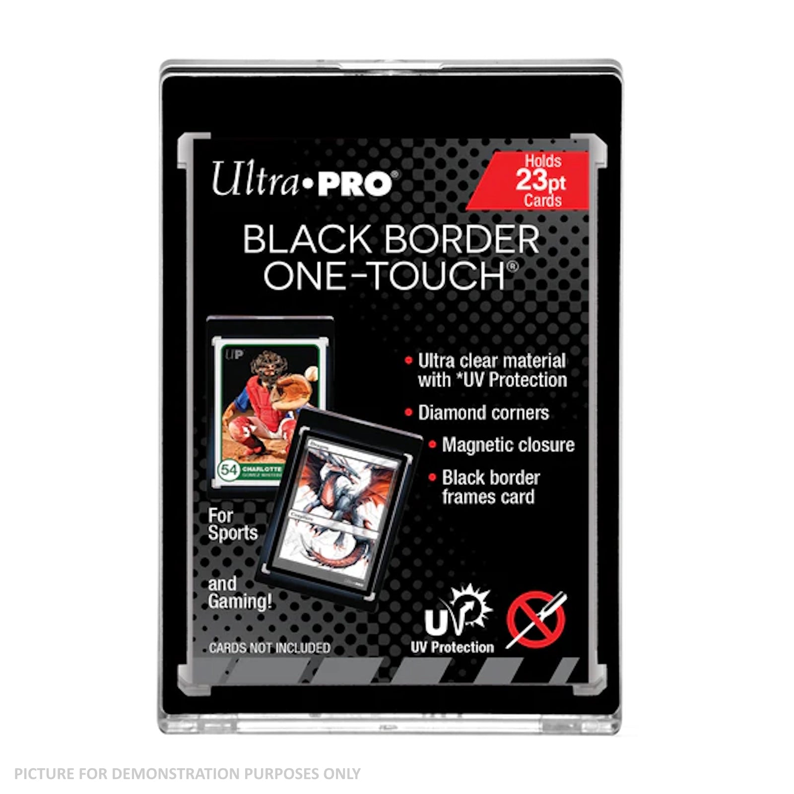 Ultra Pro One-Touch 23pt - Black Border
